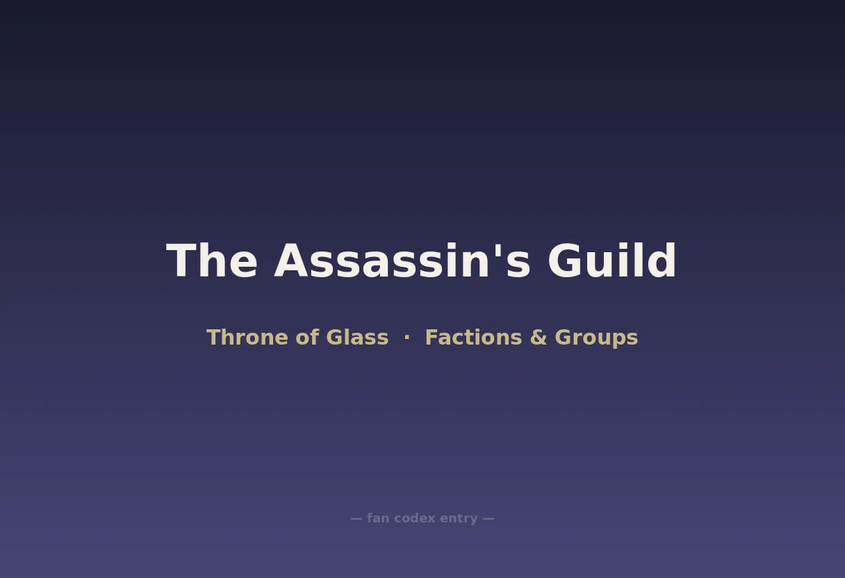 The Assassin's Guild