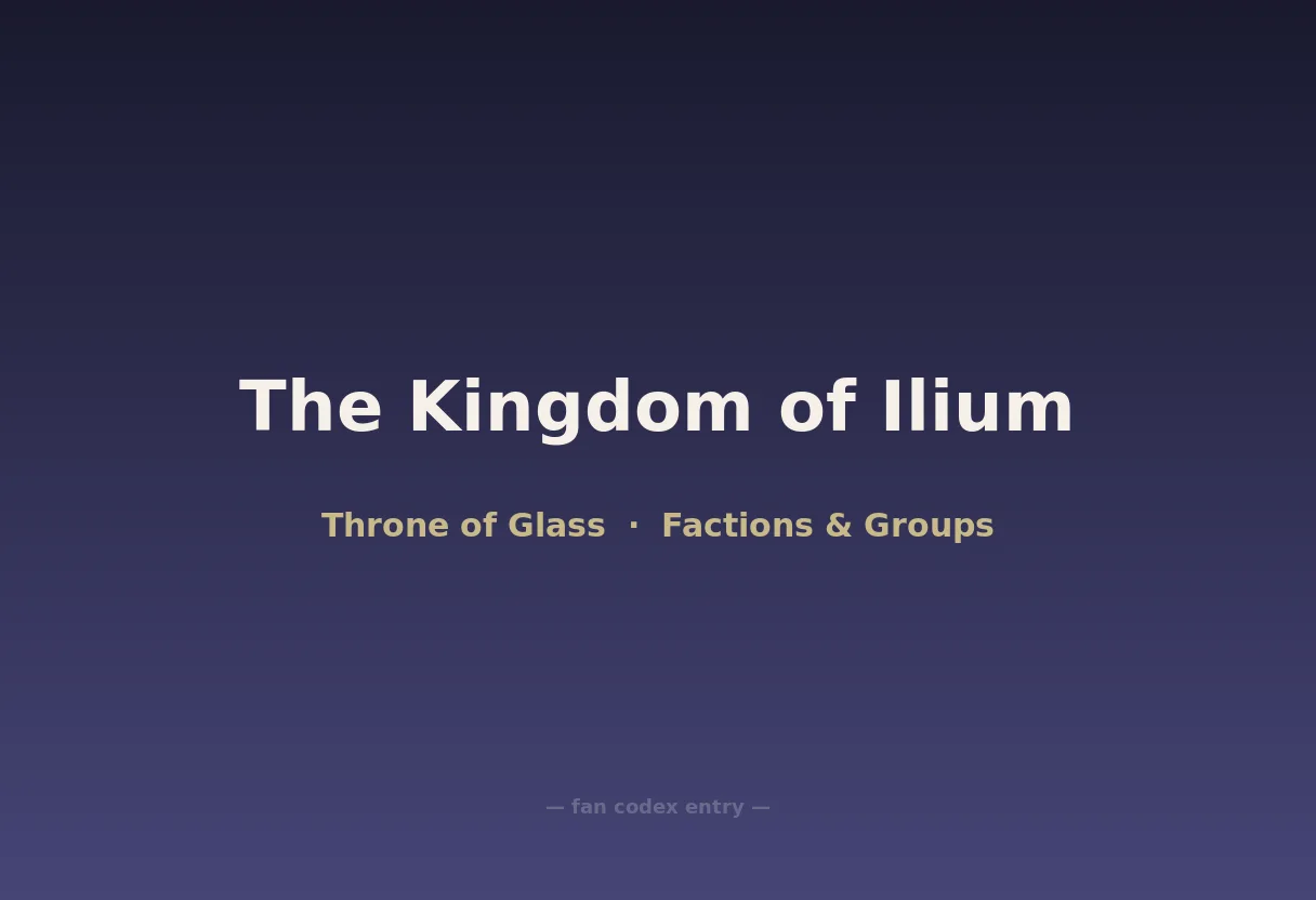 The Kingdom of Ilium
