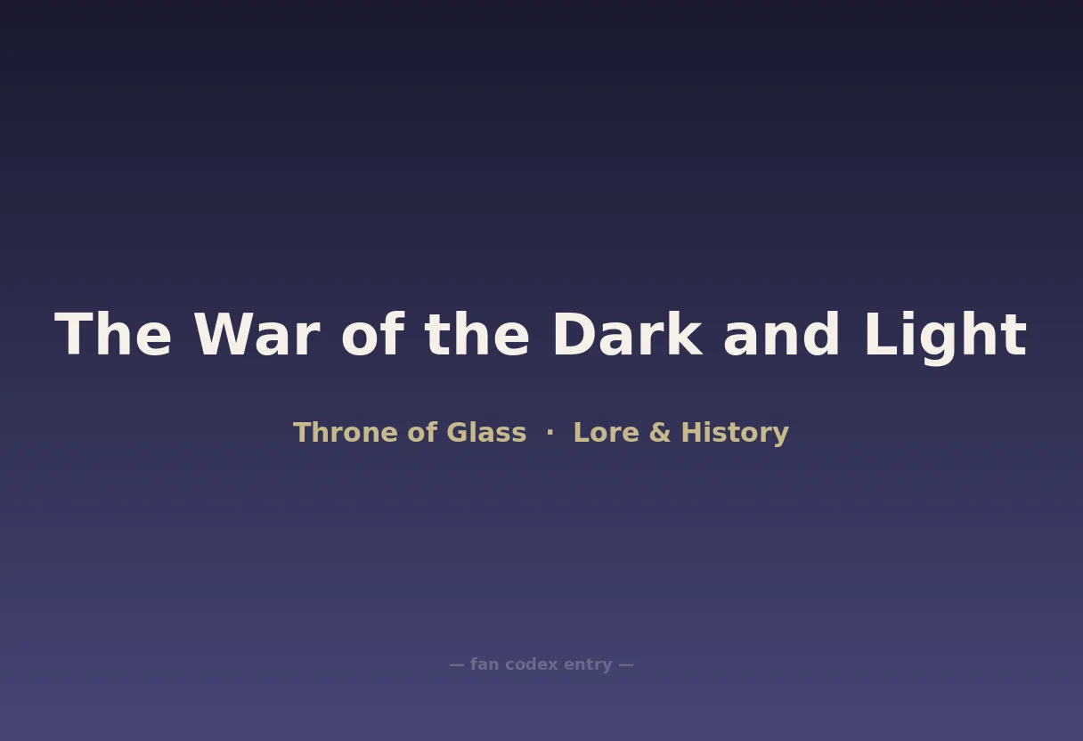 The War of the Dark and Light