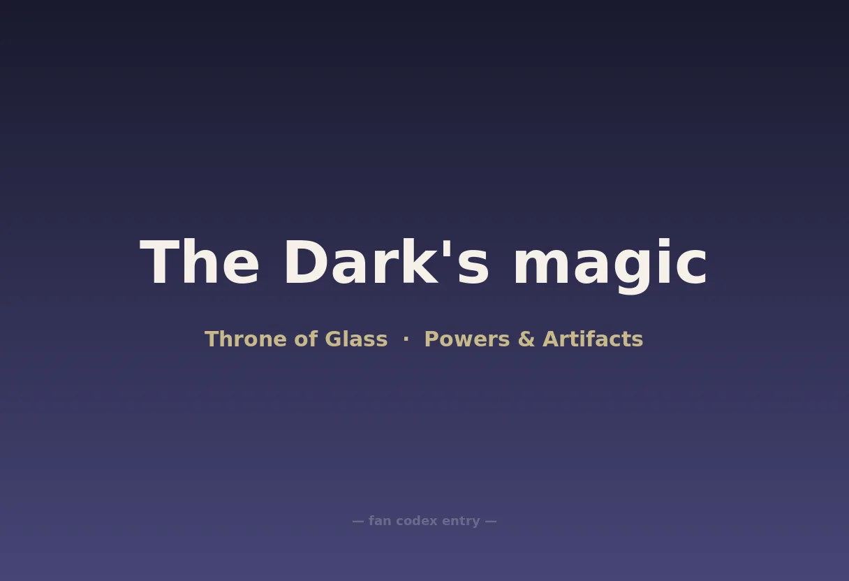The Dark's magic