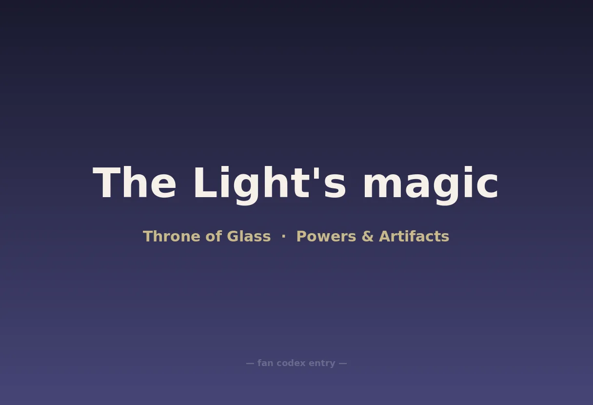 The Light's magic