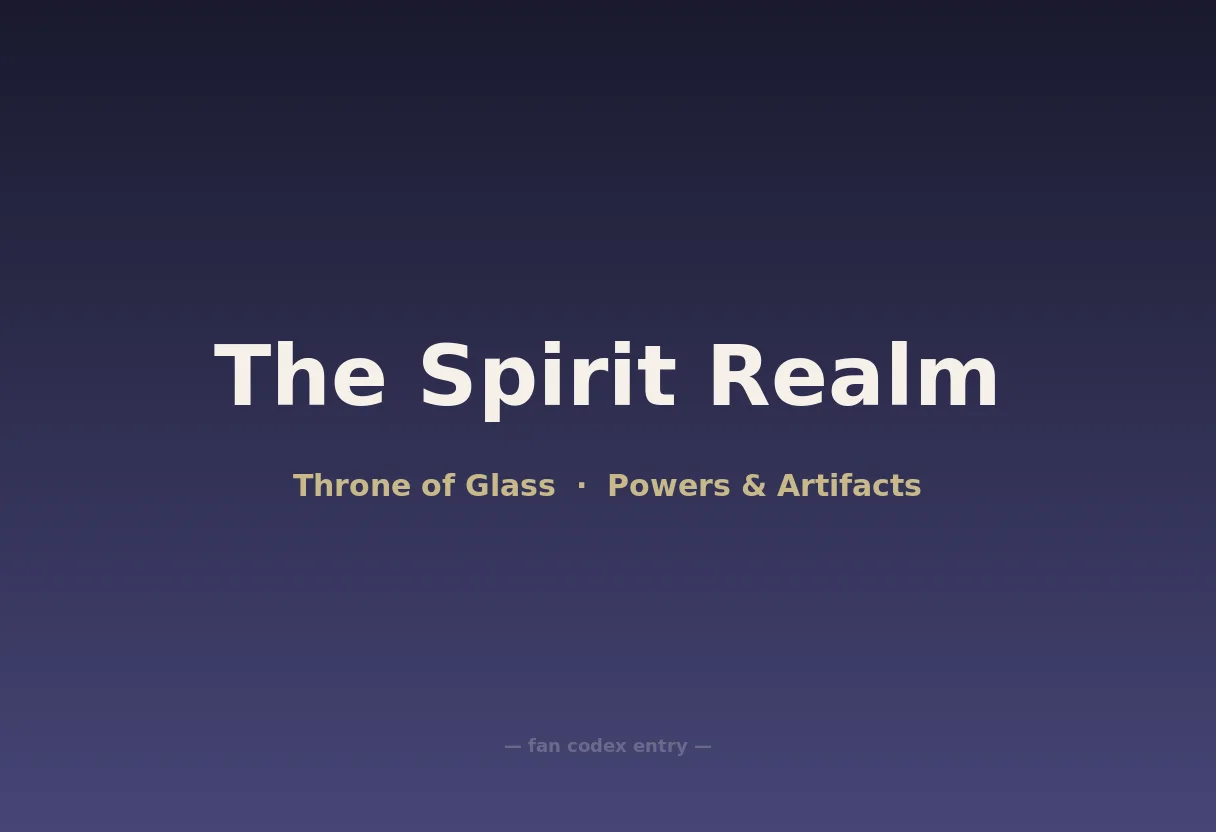 The Spirit Realm