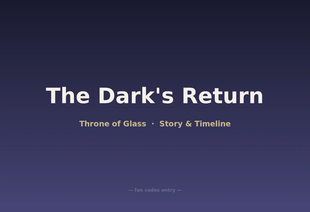 The Dark's Return