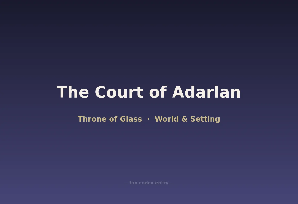 The Court of Adarlan