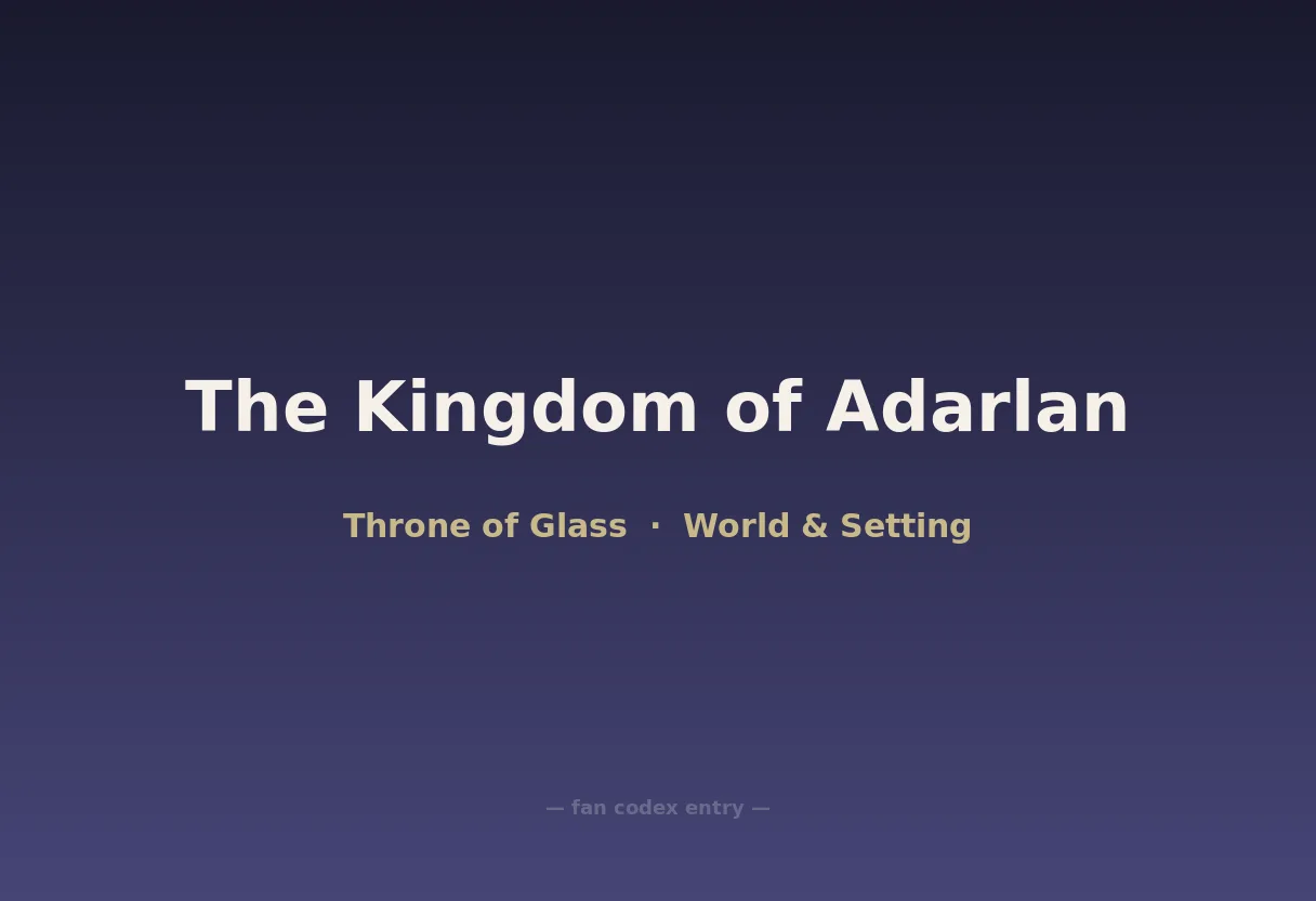 The Kingdom of Adarlan